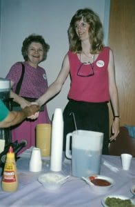 Sally S. White has been on Iona's staff since 1986.